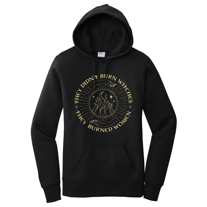 Halloween's Dark History: Witch Burnings Women's Pullover Hoodie