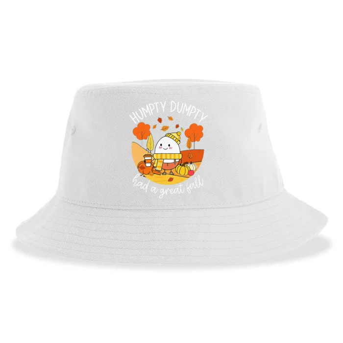 Humpty Dumpty had a great fall Sustainable Bucket Hat