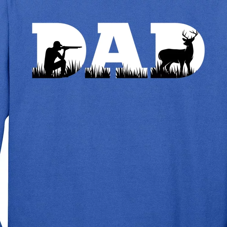 Hunter Dad Hunting Father Cute Gift Tall Long Sleeve T-Shirt