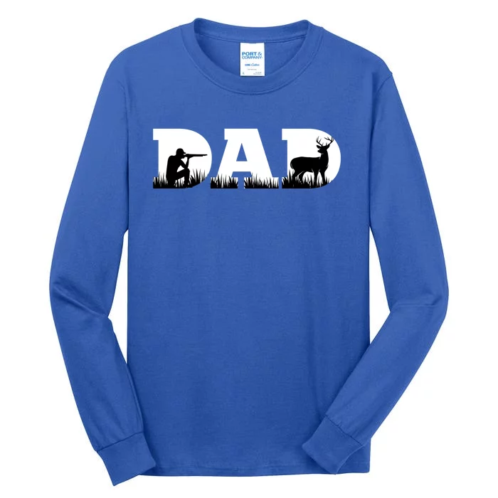 Hunter Dad Hunting Father Cute Gift Tall Long Sleeve T-Shirt