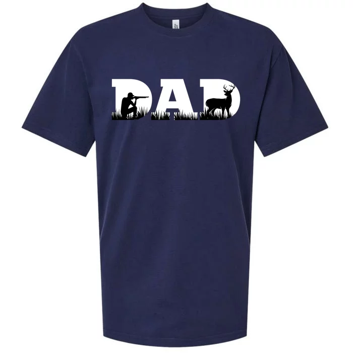 Hunter Dad Hunting Father Cute Gift Sueded Cloud Jersey T-Shirt