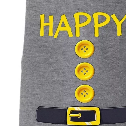 Happy Dwarf Halloween Costume Color Matching Happy Dwarf Doggie 3-End Fleece Hoodie