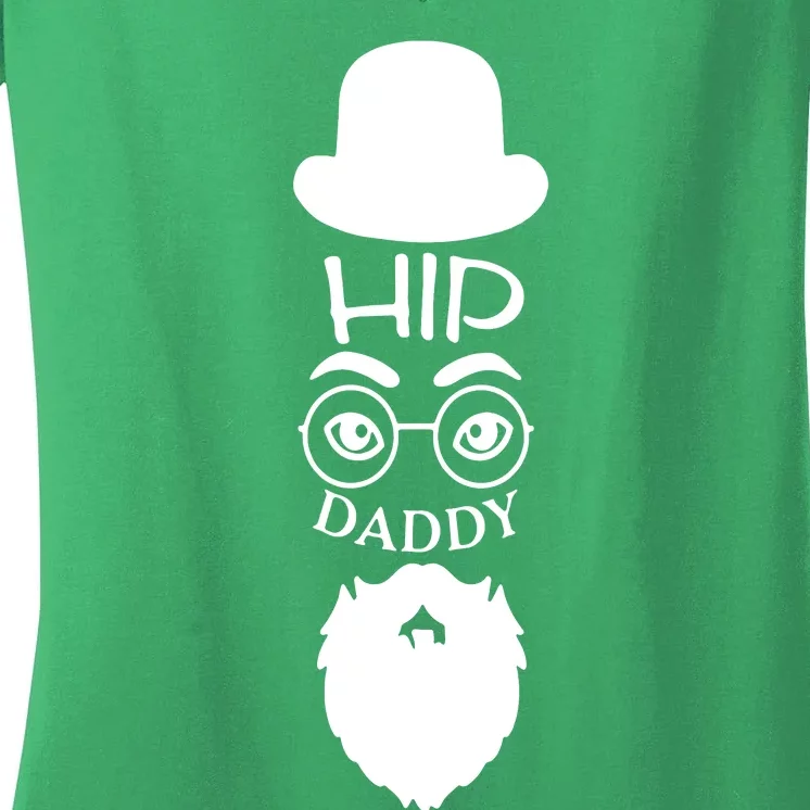 Hip Daddy Women's V-Neck T-Shirt