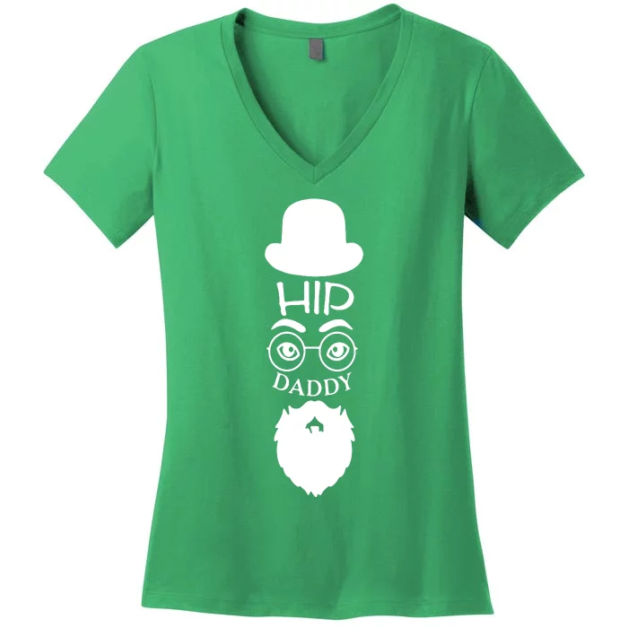 Hip Daddy Women's V-Neck T-Shirt