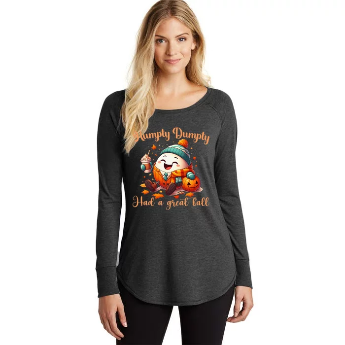 H.U.M.P.T.Y D.U.M.P.T.Y Had A Great Fall Autumn Women's Perfect Tri Tunic Long Sleeve Shirt