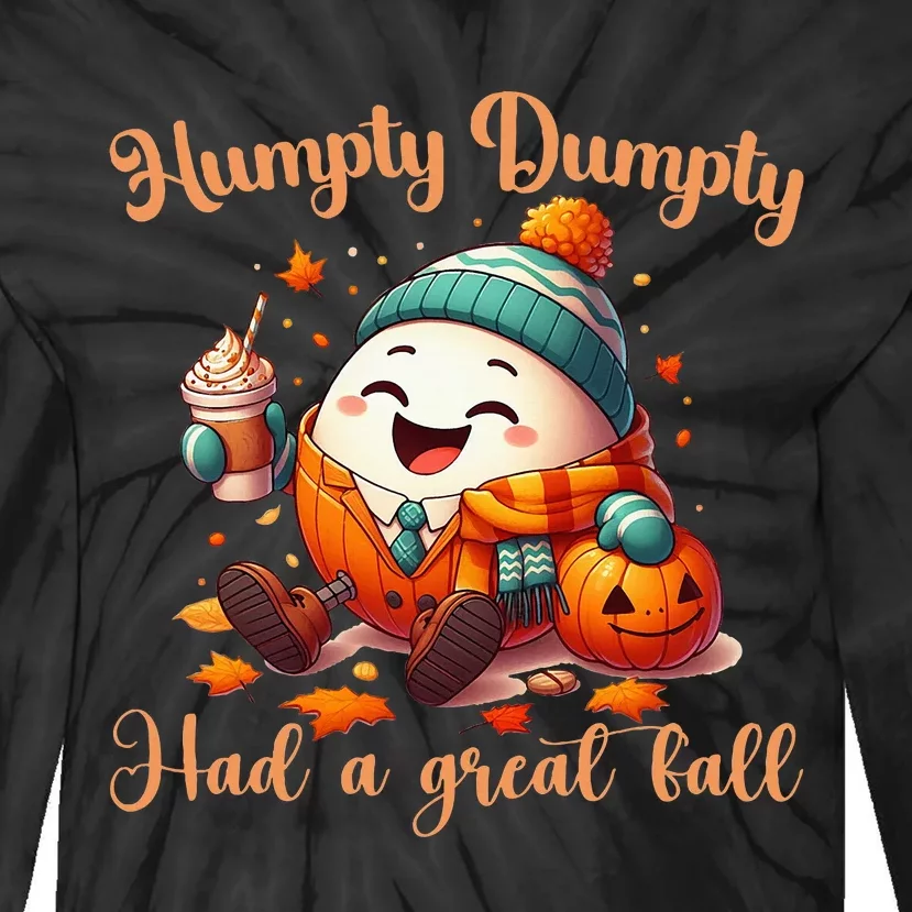 H.U.M.P.T.Y D.U.M.P.T.Y Had A Great Fall Autumn Tie-Dye Long Sleeve Shirt