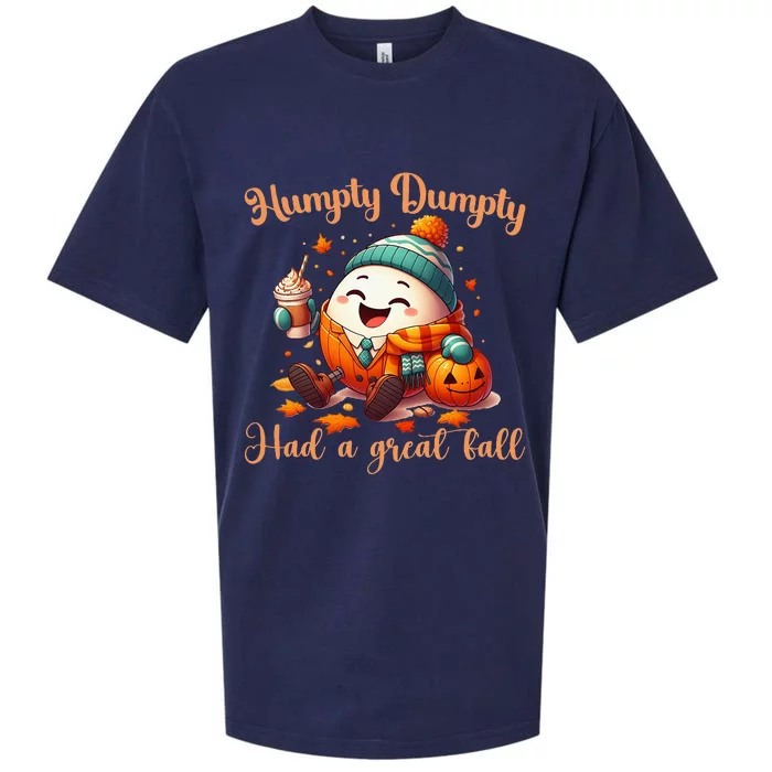 H.U.M.P.T.Y D.U.M.P.T.Y Had A Great Fall Autumn Sueded Cloud Jersey T-Shirt