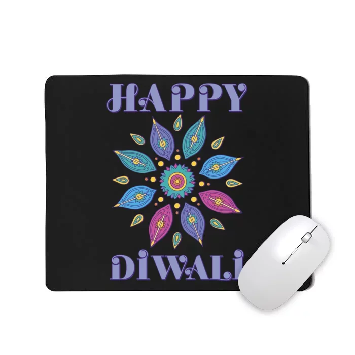 Happy Diwali Hindu Festival Mousepad