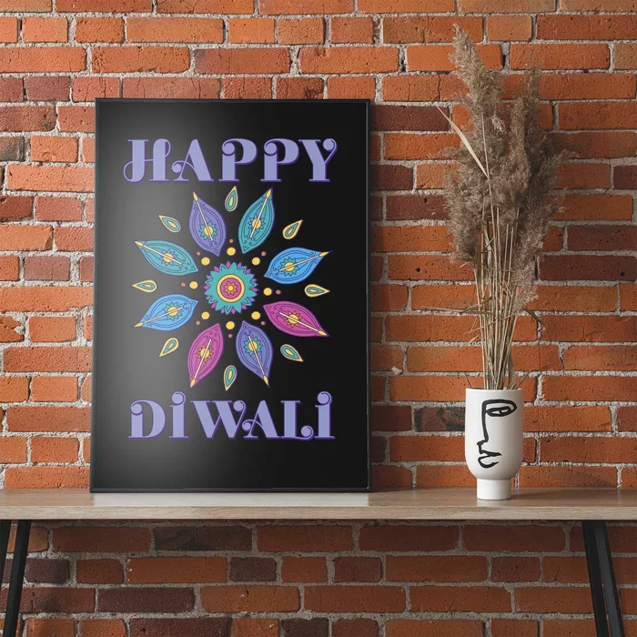 Happy Diwali Hindu Festival Poster