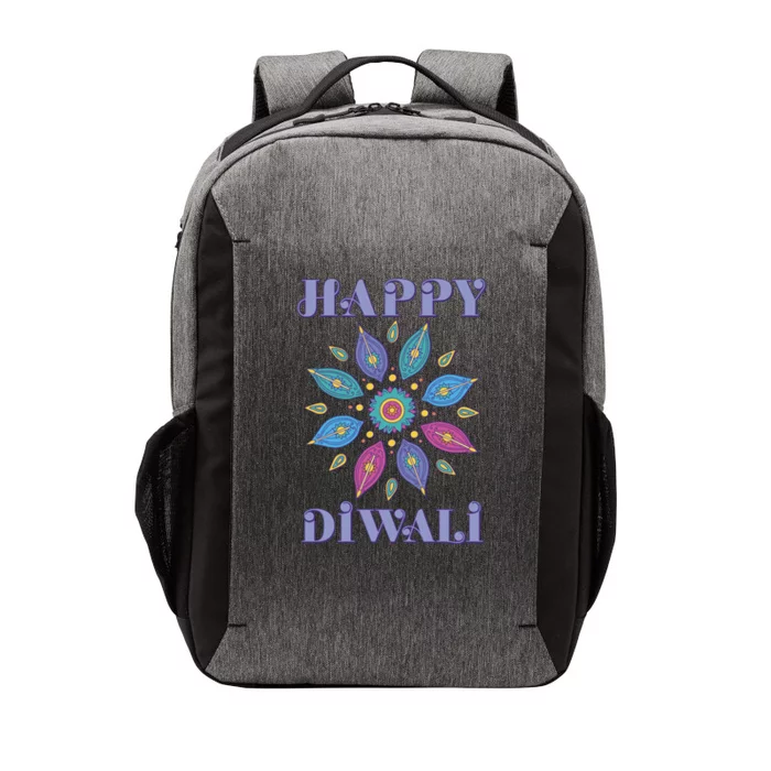 Happy Diwali Hindu Festival Vector Backpack