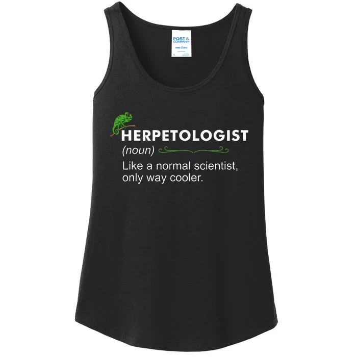 Herpetologist Definition Herpetologist Ladies Essential Tank