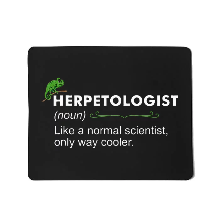 Herpetologist Definition Herpetologist Mousepad