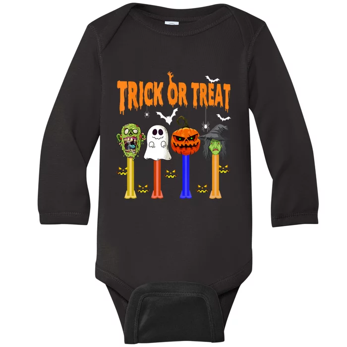 Halloween Dispensers Baby Long Sleeve Bodysuit