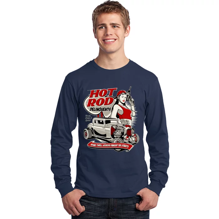 Hotrod Delinquents Long Sleeve Shirt