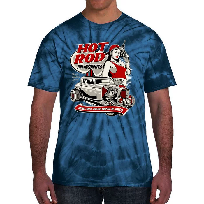 Hotrod Delinquents Tie-Dye T-Shirt