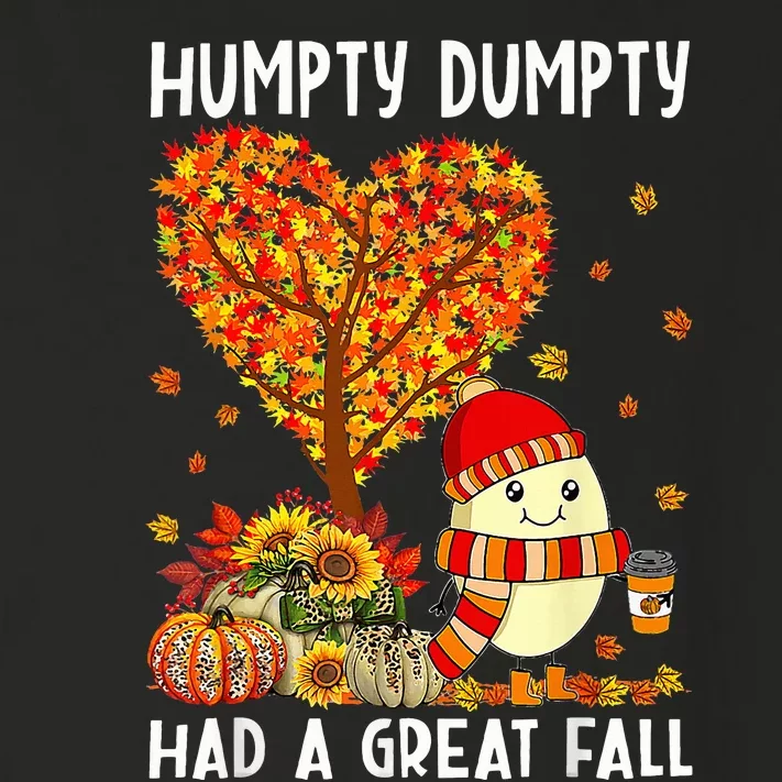 Humpty Dumpty Had A Great Fall Thanksgiving Autumn Halloween Toddler Long Sleeve Shirt