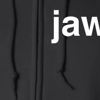 Hugh Douglas Helvetica Jawn Full Zip Hoodie