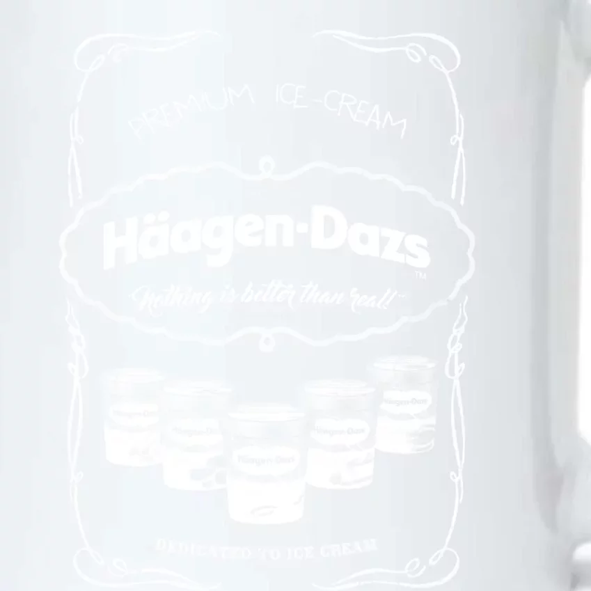 Haagen Dazs Ice Cream Black Color Changing Mug