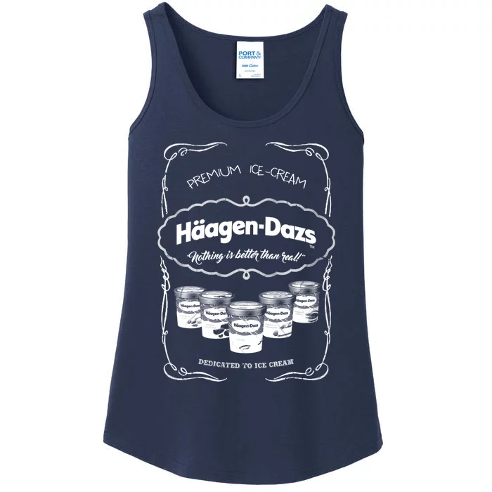 Haagen Dazs Ice Cream Ladies Essential Tank