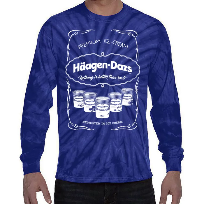 Haagen Dazs Ice Cream Tie-Dye Long Sleeve Shirt