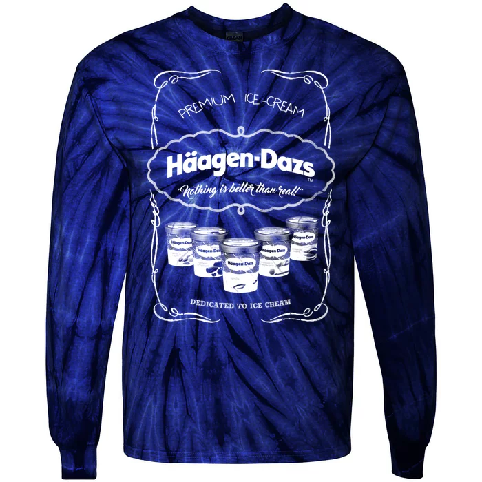 Haagen Dazs Ice Cream Tie-Dye Long Sleeve Shirt