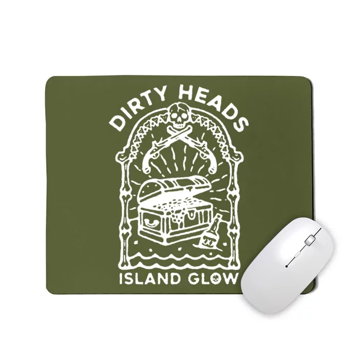 Heads Dirty Island Glow Apparel Mousepad