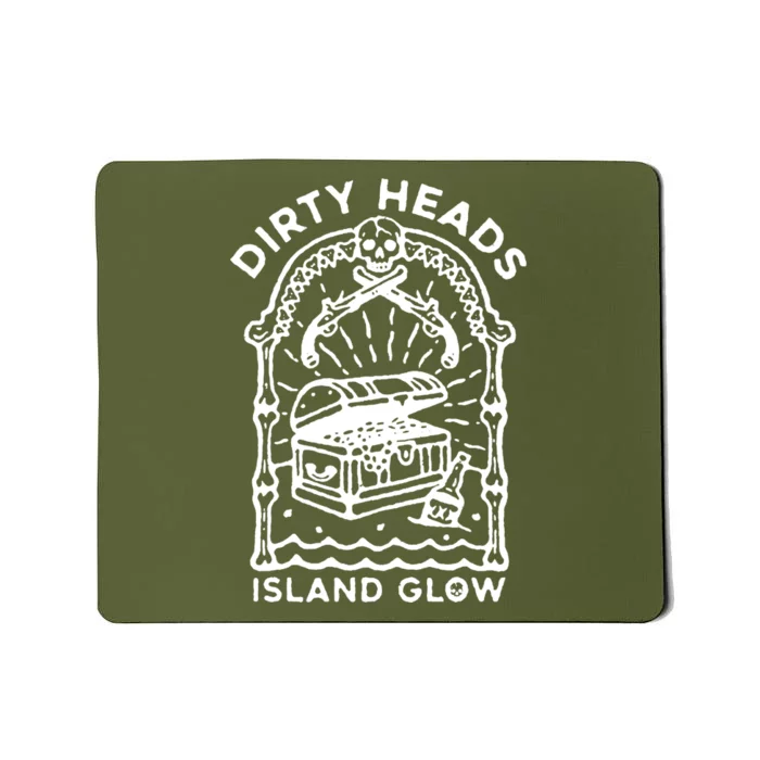 Heads Dirty Island Glow Apparel Mousepad