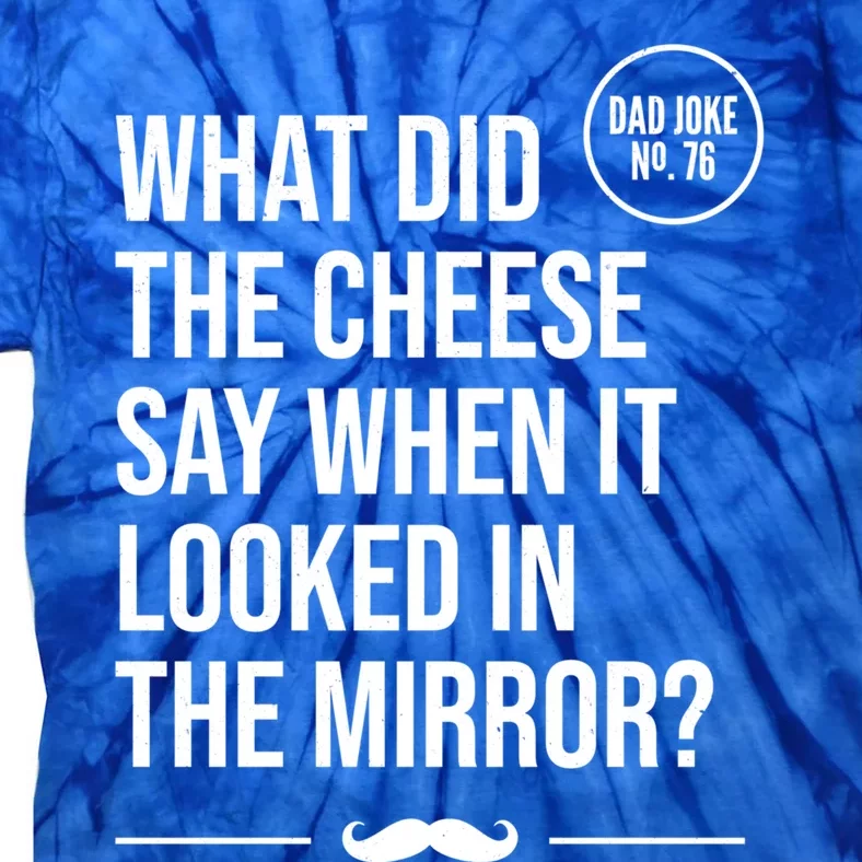 Halloumi Dad Joke Gift Tie-Dye T-Shirt