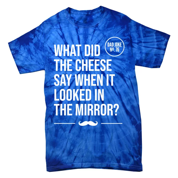 Halloumi Dad Joke Gift Tie-Dye T-Shirt