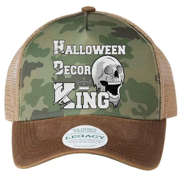 Halloween Decorations King Spooky House Decorating Dad Legacy Tie Dye Trucker Hat