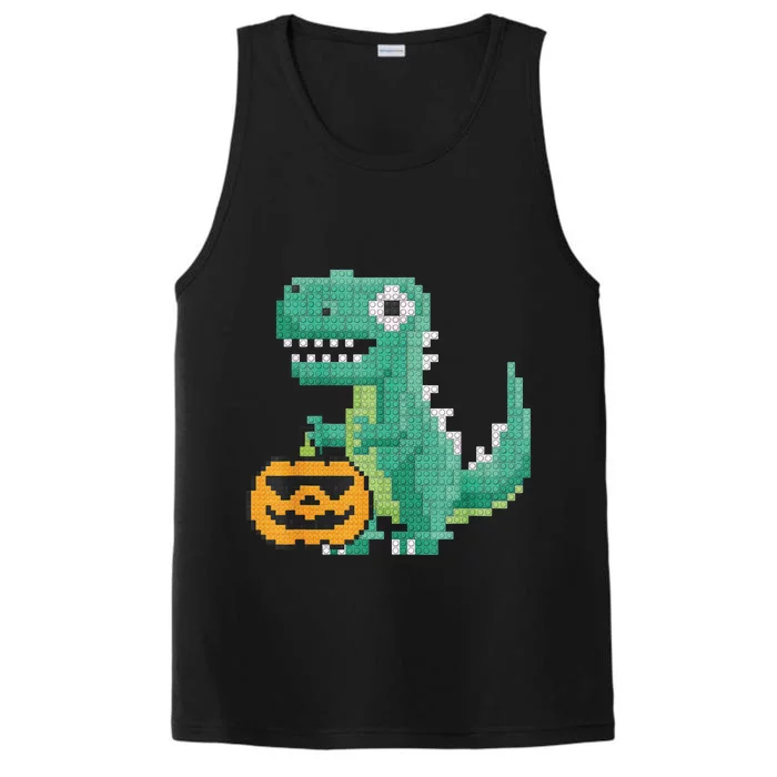 Halloween Dinosaur Kids Master Builder Building Blocks Brick Performance Tank