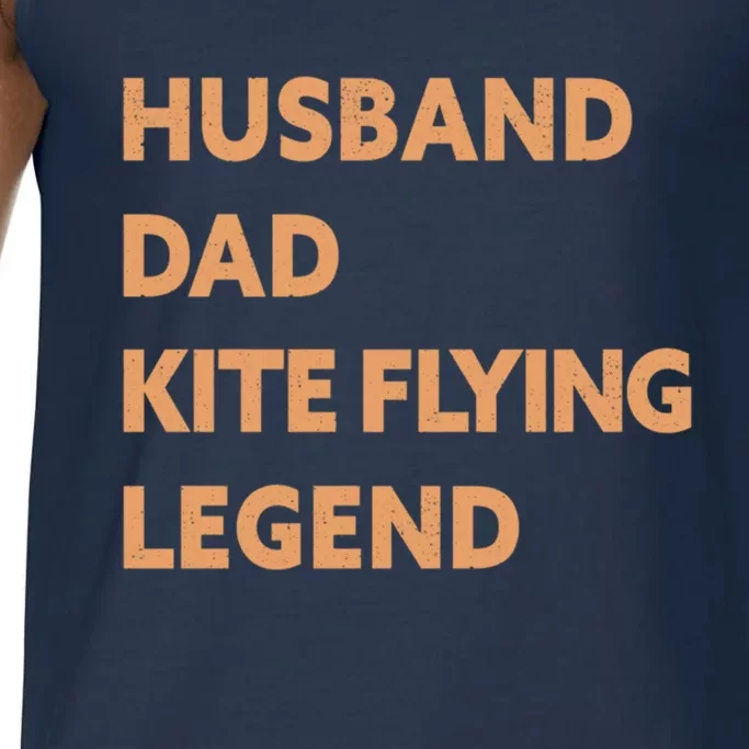 Husband Dad Kite Flying Legend Funny Kite Flyer Great Gift Comfort Colors® Tank Top