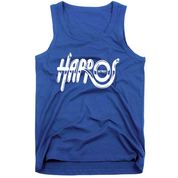 Harpos Detroit Logos Tank Top