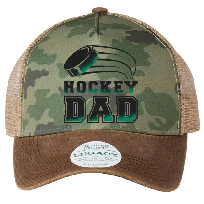 Hockey Dad Logo Legacy Tie Dye Trucker Hat