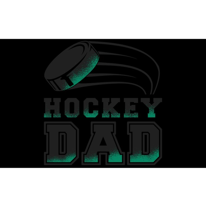 Hockey Dad Logo Bumper Sticker