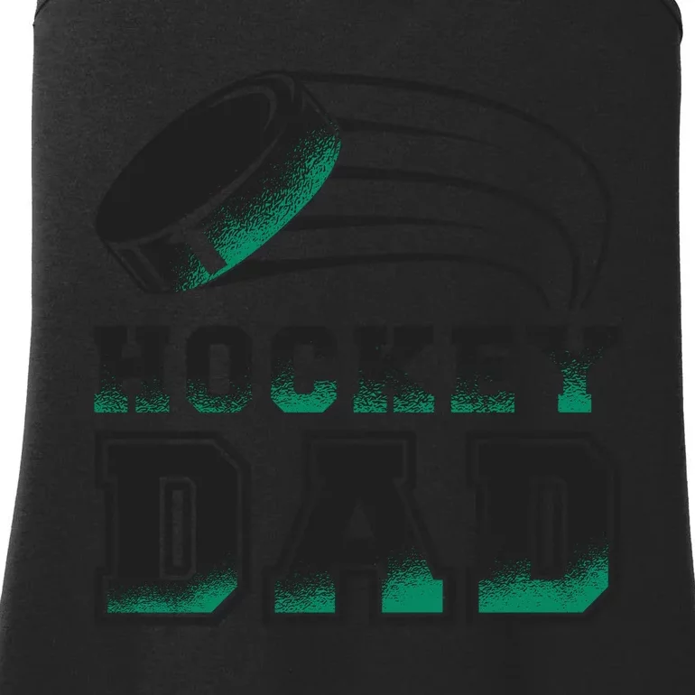 Hockey Dad Logo Ladies Essential Tank