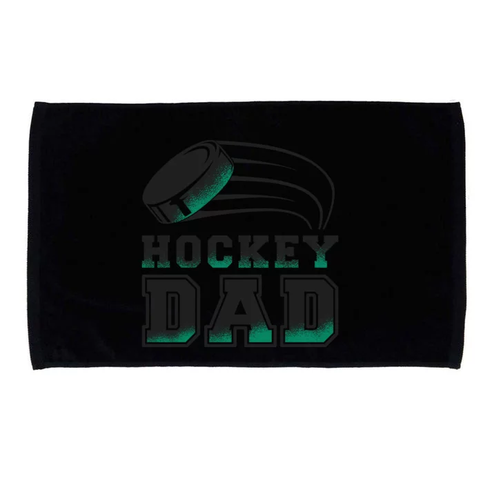 Hockey Dad Logo Microfiber Hand Towel