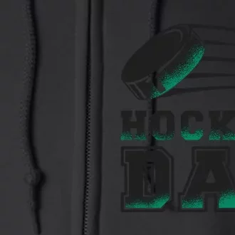 Hockey Dad Logo Full Zip Hoodie