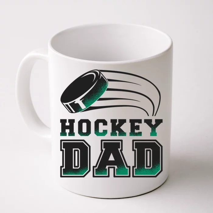 Hockey Dad Logo Front & Back Coffee Mug