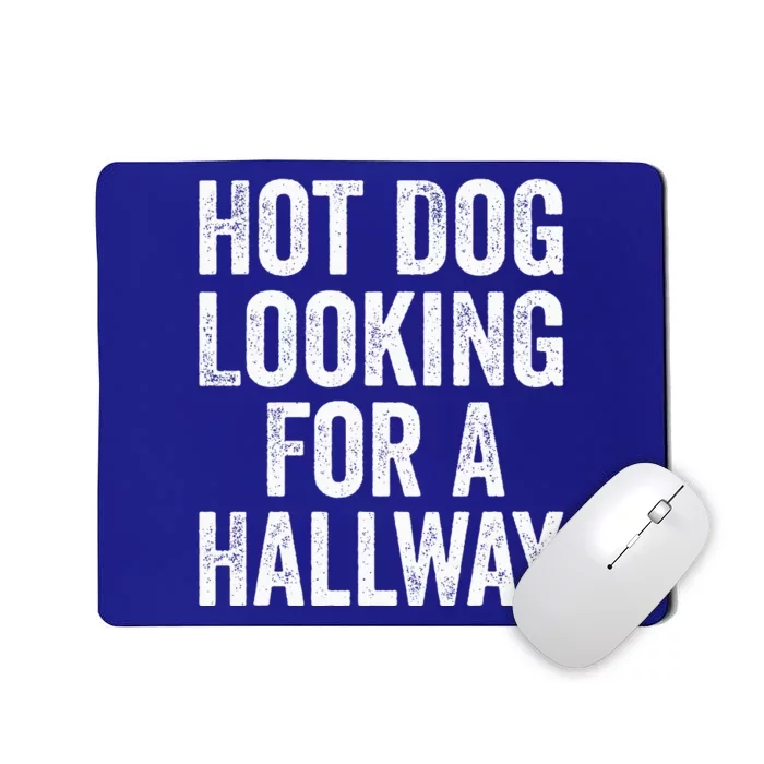 Hot Dog Looking For A Hallway Fast Food Funny Mousepad