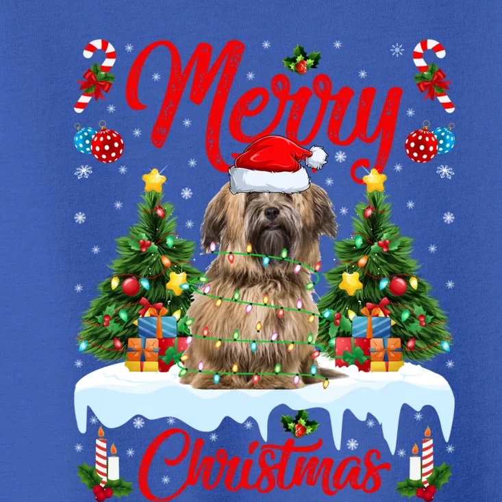 Havanese Dog Lights Xmas Tree Santa Havanese Christmas Great Gift Toddler T-Shirt