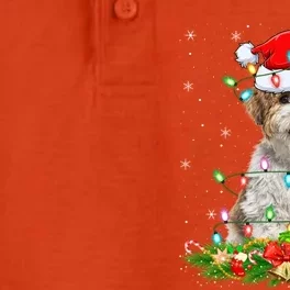 Havanese Dog Lover Lighting Xmas Santa Havanese Christmas Cute Gift Dry Zone Grid Performance Polo