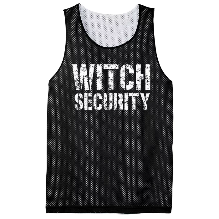 Halloween Dad Mom Daughter Adult Costume Witch Security Mesh Reversible Basketball Jersey Tank