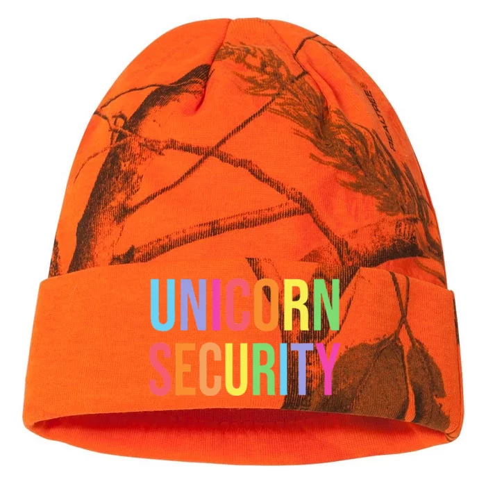 Halloween Dad Mom Daughter Adult Costume Unicorn Security Kati - 12in Camo Beanie