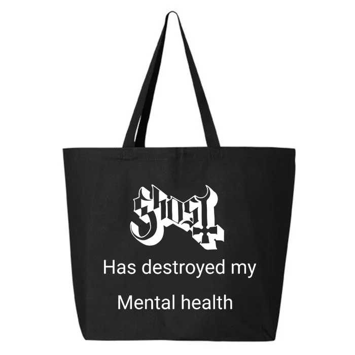 Has Destroyed My Mental Health 25L Jumbo Tote