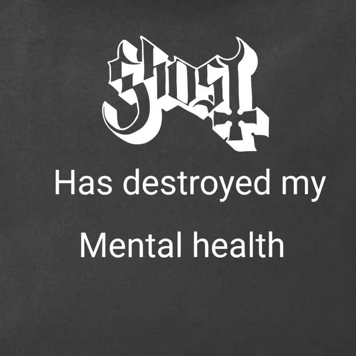 Has Destroyed My Mental Health Zip Tote Bag