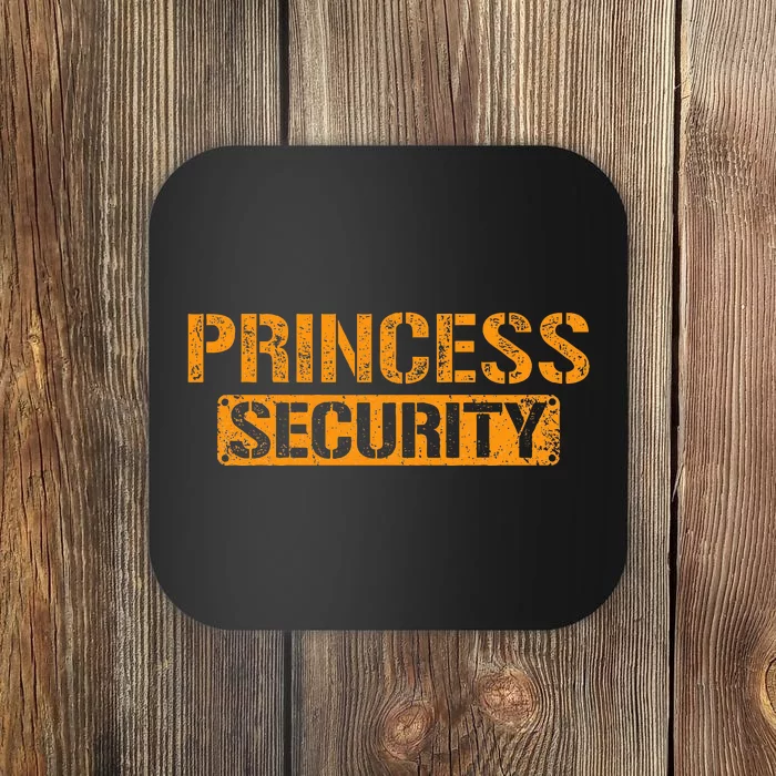 Halloween Dad Mom Daughter Adult Costume Princess Security Coaster