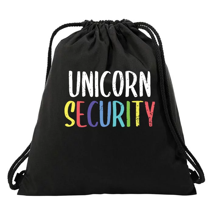 Halloween Dad Mom Daughter Adult Costume Unicorn Security Drawstring Bag