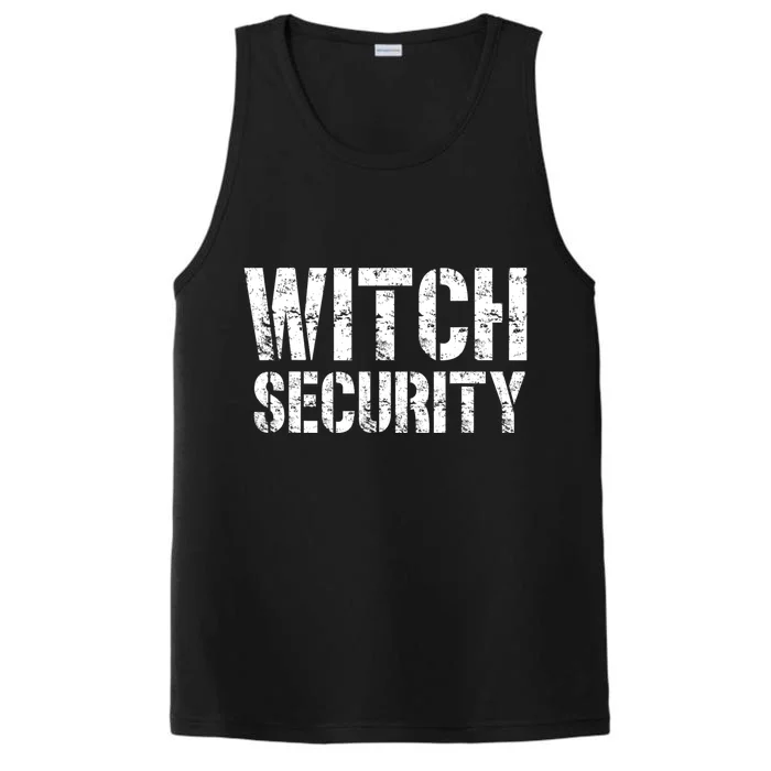 Halloween Dad Mom Daughter Adult Costume Witch Security Performance Tank