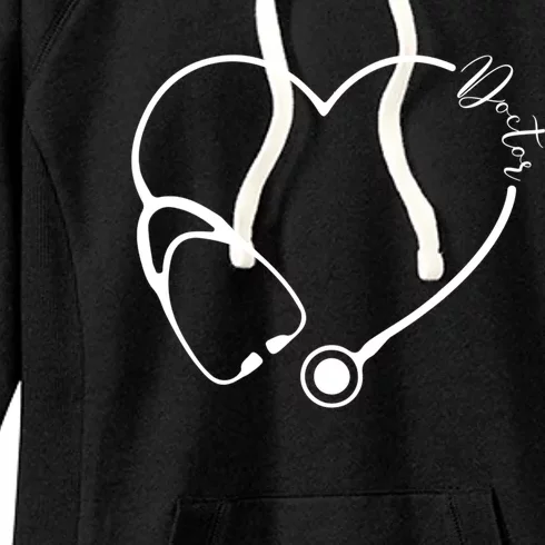 Hospital Doctor Medical Physician Med Student Great Gift Women's Fleece Hoodie